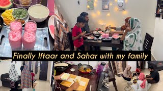 ஸஹர் to இஃப்த்தார் 2025😍 Iftaar with my Family✨ Ifthar preparation vlog 😇