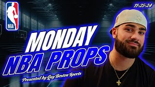 NBA Player Props Today 11/25/2024 | FREE NBA Best Bets, Predictions, and Player Props!