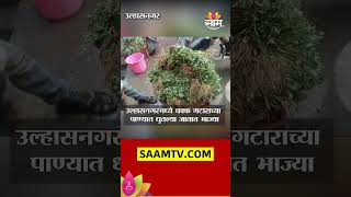 Ulhasnagar News : उल्हासनगरमध्ये चक्क गटाराच्या पाण्यात धुतल्या जातात भाज्या | saam tv