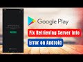 Google Play Store Error Retrieving Information from Server df-dfreh-01