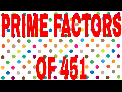 What are the factors of 451?