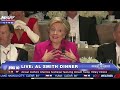 full hillary clinton roasts donald trump at 2016 al smith dinner fnn