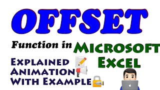#Offset Function In Microsoft Excel | Explained with Concept, Animation and Example by Computer Geek