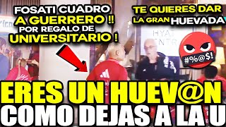 Jorge Fossati DESAHUEVEO a Paolo Guerrero por dejar obsequio de Universitario