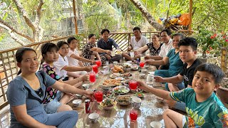 TƯ TÈO VLOG NGUYỄN HUỆ MIỀN TÂY CÙNG CHA MẸ VÀ CÁC CHÁU SUM HỘP (TTVLG)