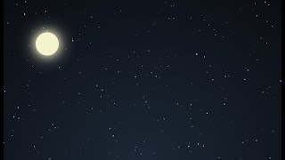 Create a Beautiful Night Sky with Stars & Moon Using HTML & CSS ๐โจ