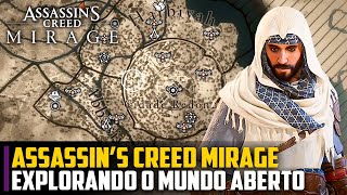 Assassin's Creed Mirage EXPLORANDO o mundo ABERTO