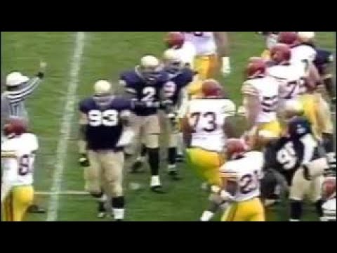 1995 USC Vs Notre Dame - YouTube