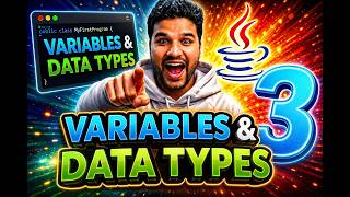 Java Full Course #3 – Variables & Data Types Explained #Java Variables And Data types