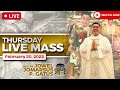 thursday filipino live mass today ii february 20 2025 ii fr. jowel jomarsus gatus