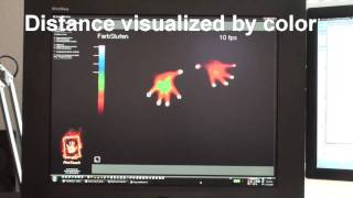 FireTouch: Multi Touch Table | Diagnostic mode