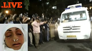 Sridevi Funeral Live : Sridevi's Dead Body ARRIVES In Mumbai Residence From Dubai