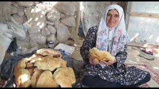 baking bread :baking bread or Cooking local tandoori bread called Kornoo bread !😋