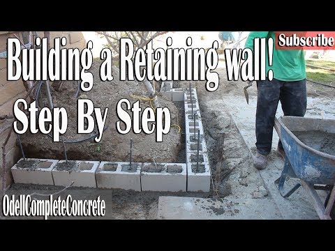 How to Build a Retaining wall Easy Guide DIY How to Build a Retaining wall Easy Guide DIY