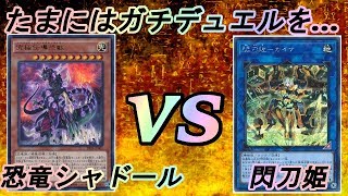 【遊戯王】たまにはひりつくようなガチデュエルを『恐竜シャドール』vs『閃刀姫』フリーデュエル其の619