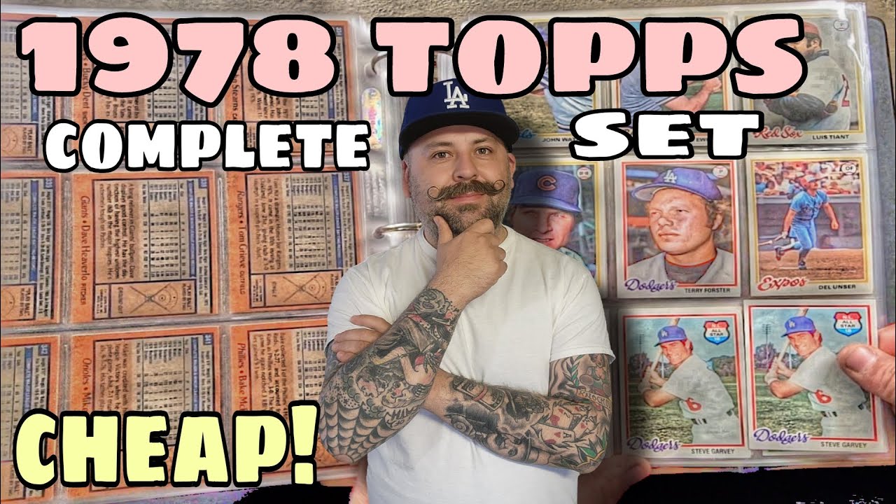 Buying 1978 Topps Complete Set On The Cheap! - YouTube