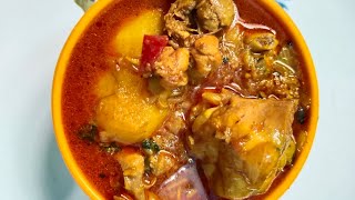 খুবই অল্প তেল মসলা দিয়ে chiken রেসিপি.