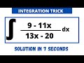 INTEGRATION TRICK- SEQUEL/ SHORTCUT JEE/NDA/NA/CETs/AIRFORCE/BITSAT/BANKING/RAILWAYS/ssc-cgl