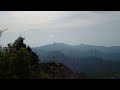 石割岳の山頂風景　福岡県星野村