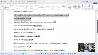 CS210 Introduction and Standards