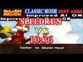 Smash Remix - Classic Mode Speedrun with Conker (VERY HARD) in 10:36