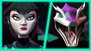 Karai Becomes Serpent - Teenage Mutant Ninja Turtles Legends