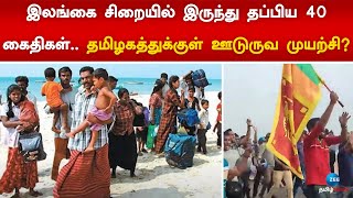 இலங்கை சிறையில் இருந்து தப்பிய 40 கைதிகள்.. தமிழகத்துக்குள் ஊடுருவ முயற்சி? | SriLanka Crisis