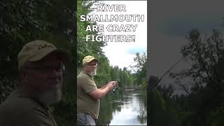 RIVER SMALLMOUTH ARE CRAZY FIGHTERS