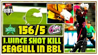 BBL Sydney Sixers star James Vince kills seagull in wild moment| Melbourne Stars vs Sydney Sixers