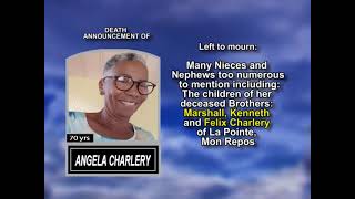 Angela Charlery ~ Long Obituary