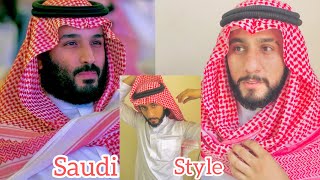 How to tie saudi style | SheMagh Ghotra | Majid shah 2021