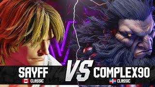 SF6 Sayff (Ken) vs Complex90 (Akuma) Street Fighter 6