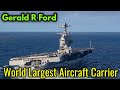 Gerald R Ford World Largest Aircraft Carrier | #short | US navy | Military | Warship