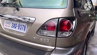 Lexus RX 300 ឆ្នាំ 2000 សំរាប់លក់ លេខ ទំនាក់ទំនង 010247943/0889415141 សូមអរគុណ