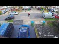 dpd delivery driver bad driving cctv 2022 hit u0026 run crash