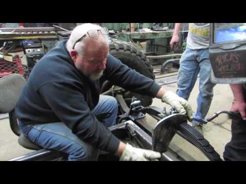 Military Rat Rod Front Suspension Install Part 1 Military Rat Rod Front Suspension Install Part 1