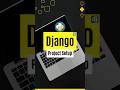 Python Django Project Setup Steps in one minute #python #django #shorts #djangoproject