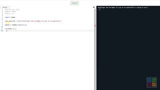 Intro to Python - Episode 5 - Program a Magic 8 Ball with Python