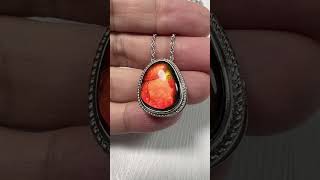 #斑彩石 #斑彩石吊墜 #加拿大斑彩石 #斑彩石盒子 #Ammolite