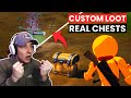 How to get CUSTOM CHEST LOOT IN CREATIVE!