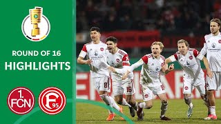 Penalty-Thriller in Nuremberg | 1. FCN vs. F95 5-3 APS | Highlights | DFB-Pokal Round of 16