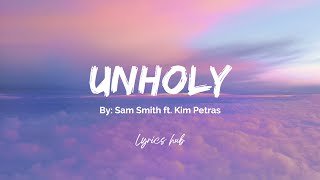 Unholy (Lyrics) - Sam Smith ft. Kim Petras #aesthetic #lyrics