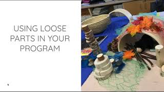 Adding Loose Parts to your program