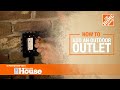 How to Install an Outdoor Outlet | The Home Depot with @thisoldhouse