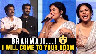 Faria Abdullah Making HILARIOUS Fun On Brahmaji At #LSS Movie Pre Release Event | Daily Culture