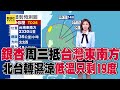 「準銀杏」預計周三抵台灣東南方！ 明起東北季風發威「北台灣轉濕涼」低溫只剩19度@57ETFN