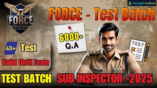 TNUSRB SI - 2025 | 🔥 FORCE 🔥 SI Test Batch | 6000+ Questions | Terzaghi Institute