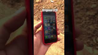 iPhone SE Original LCD vs Copy LCD