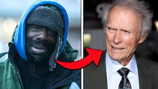 Homeless Man asks Clint Eastwood \