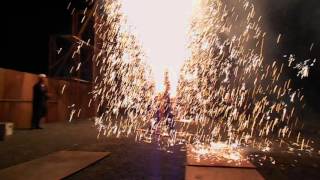 2015.10/03 大山津美神社 手筒花火　豊橋